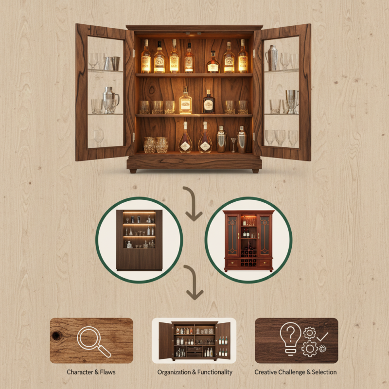 Top Solid Wood Bar Cabinet Designs for Your Home Bar Setup?