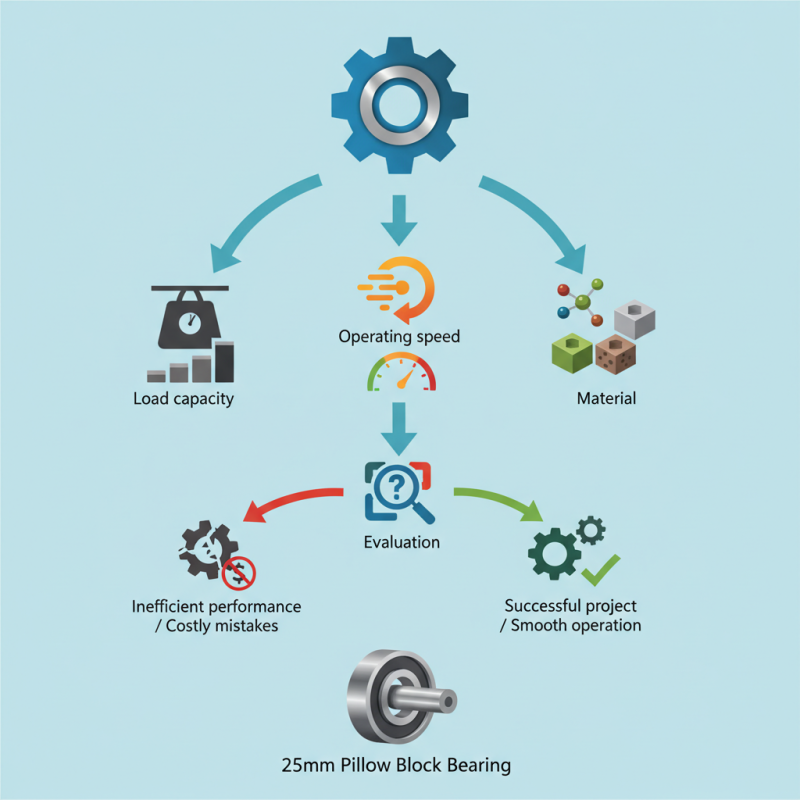 How to Choose the Right 25mm Pillow Block Bearing for Your Project?