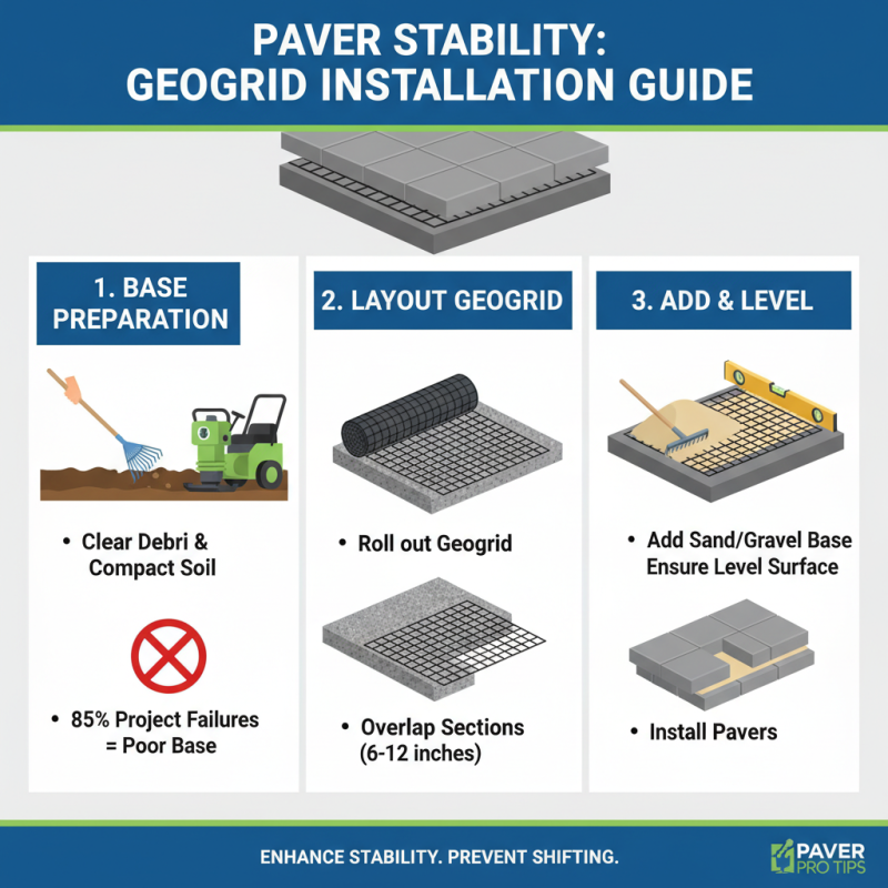 How to Use Geogrid for Pavers Effectively?