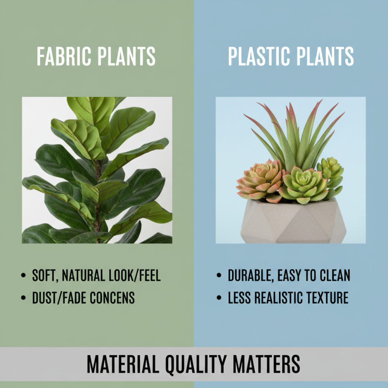 How to Choose Realistic Fake Plants for Your Home Decor?