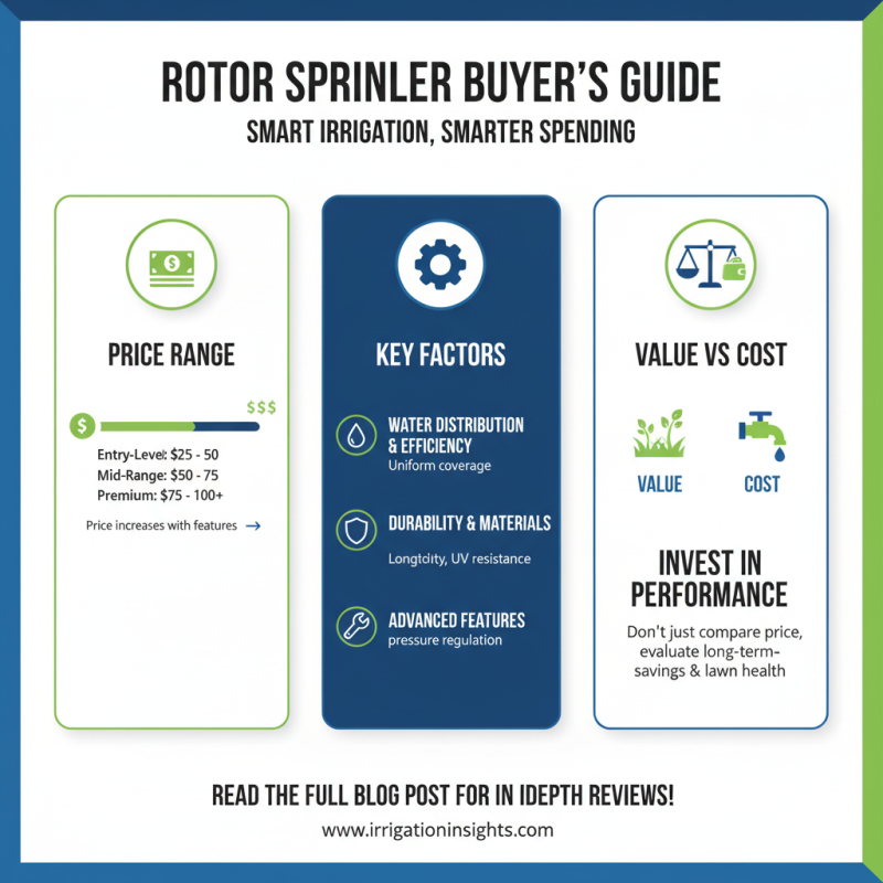 Top 10 Best Irrigation Rotor Sprinklers for Efficient Watering Systems?