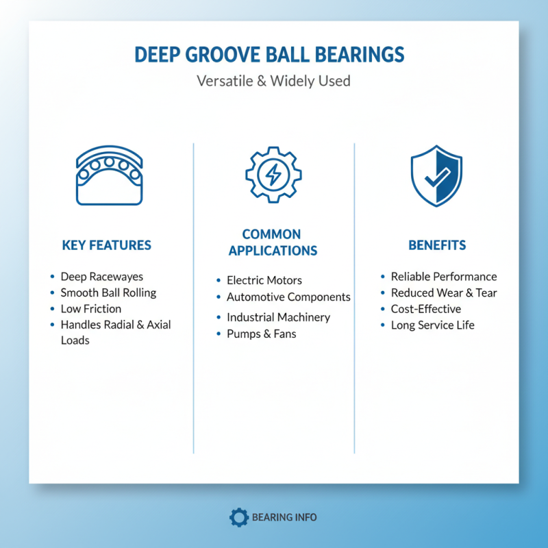 How to Choose the Right Deep Groove Ball Bearing for Your Application?