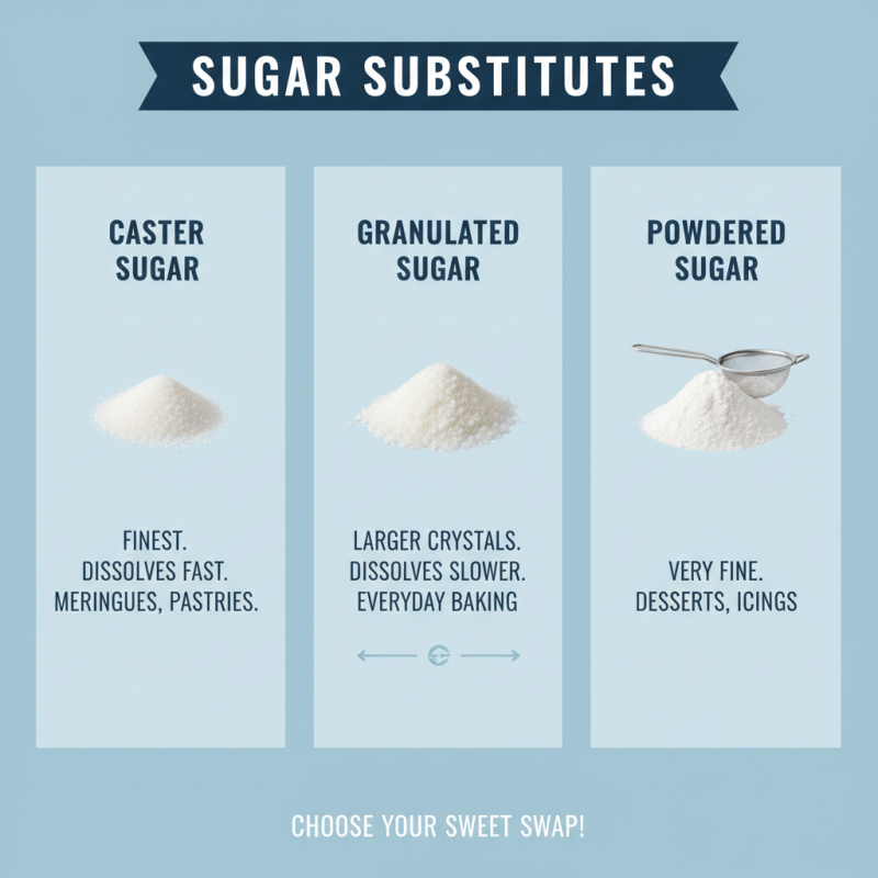 Best Substitute For Caster Sugar What Can You Use Instead?
