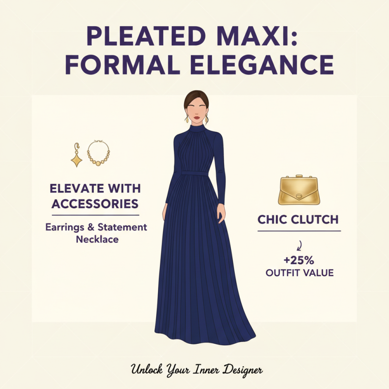 How to Style a Pleated Maxi Dress for Any Occasion?