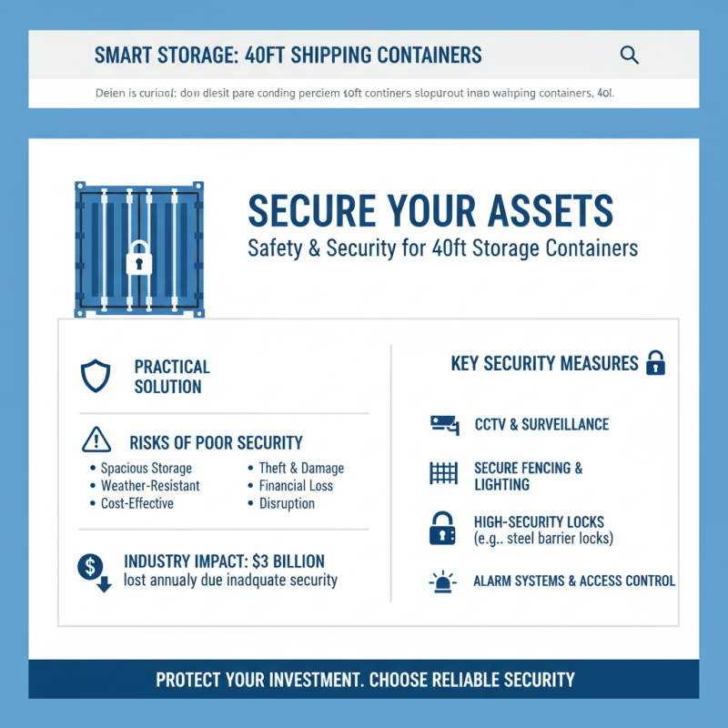 2026 How to Use a 40ft Shipping Container for Your Storage Needs?