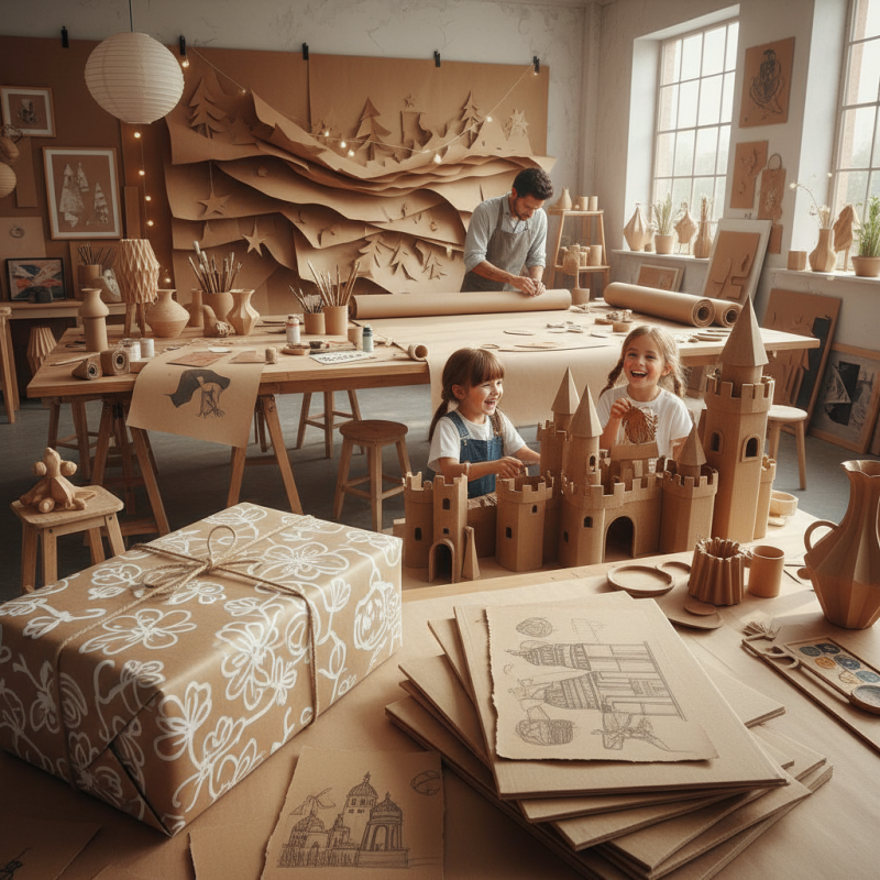 10 Best Uses for Brown Paper Roll in Creative Projects?