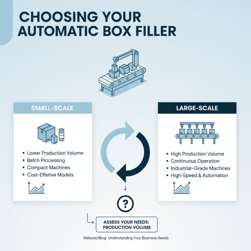 How to Choose the Right Automatic Box Filling Machine for Your Business?