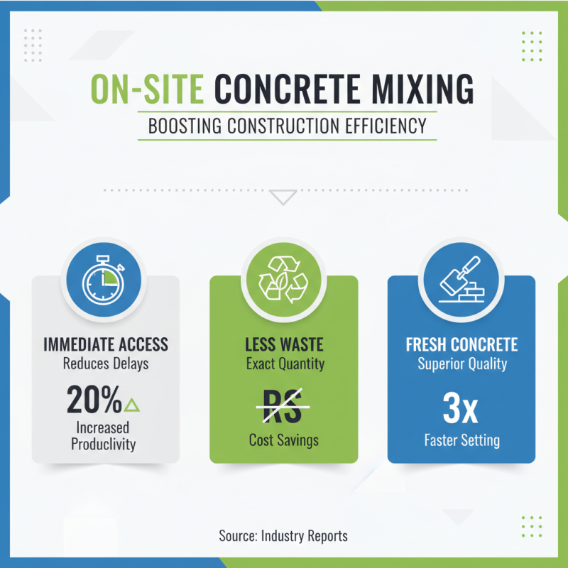 Why Is On Site Concrete Mixing Essential for Modern Construction Projects?