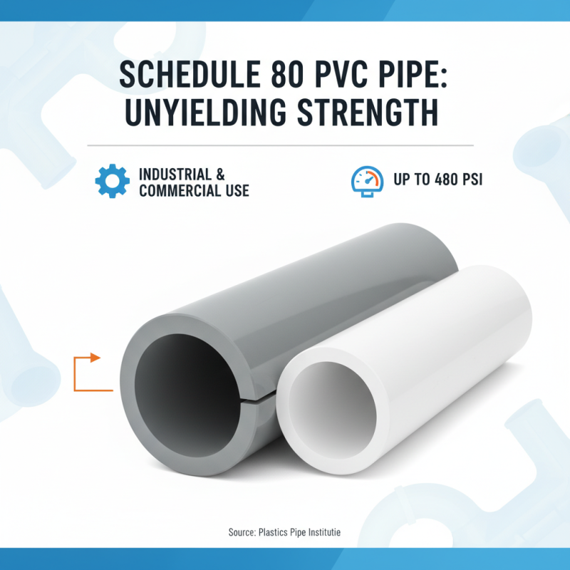 How to Properly Use Schedule 80 PVC Pipe in Your Projects?