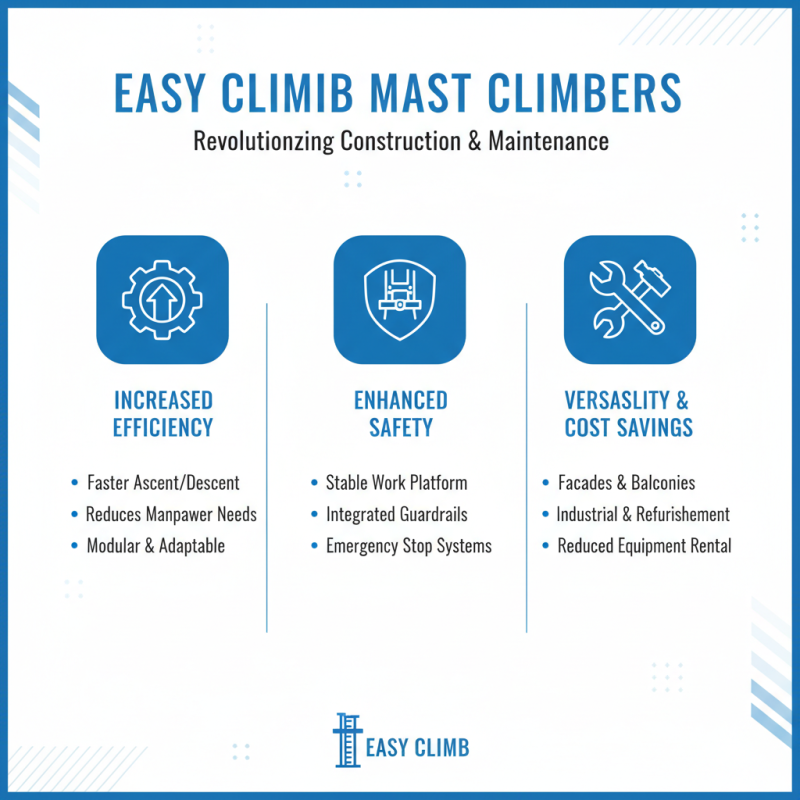 Top Easy Climb Mast Climber Features You Need to Know?