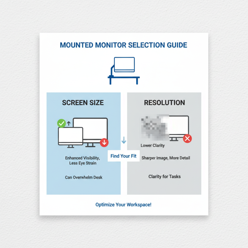 Why Use a Mounted Monitor for Your Workspace Setup?