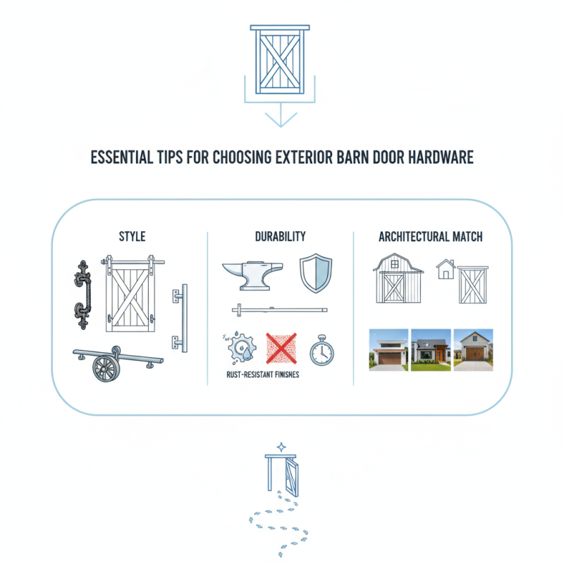 Essential Tips for Choosing Exterior Barn Door Hardware