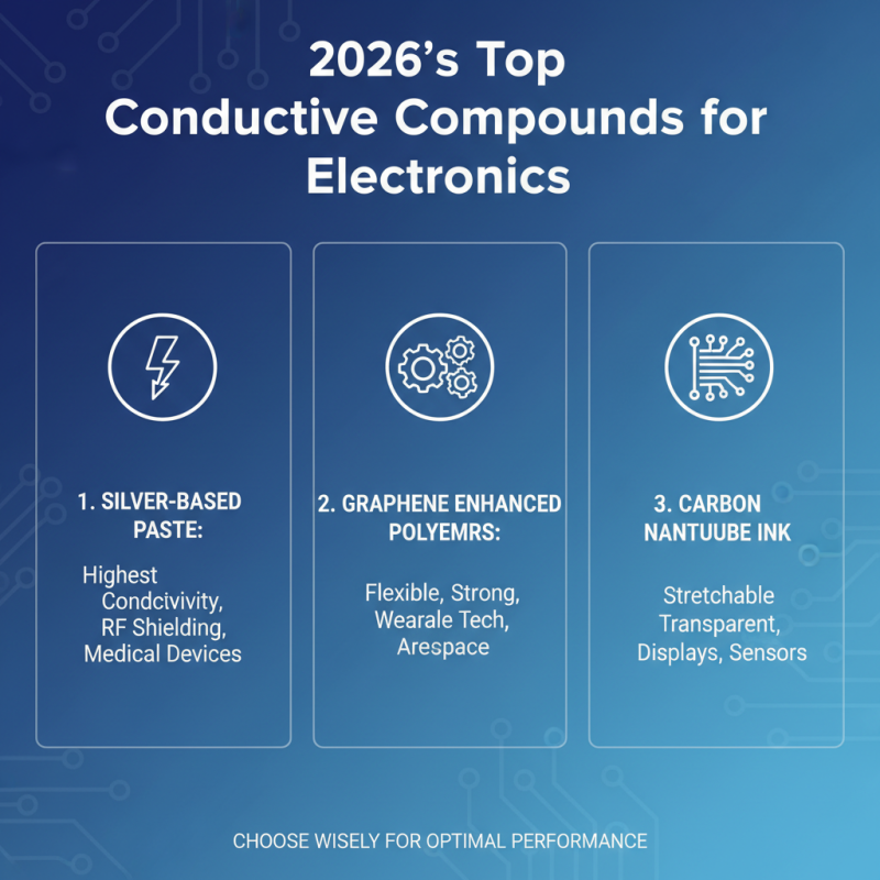2026 Best Conductive Compound Options for Your Projects?