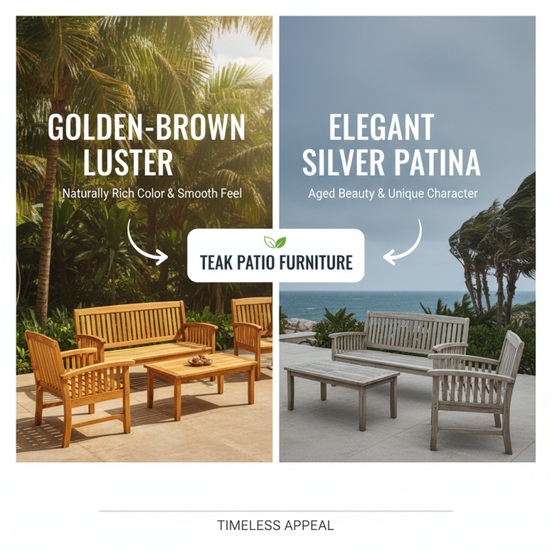 Top Benefits of Teak Patio Furniture for Your Outdoor Space?