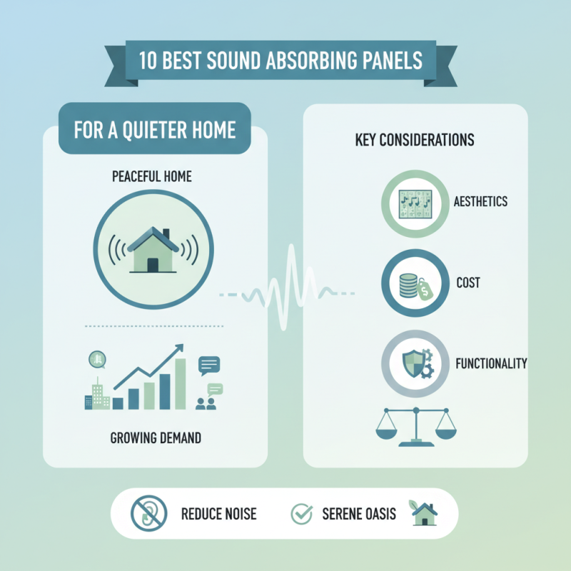 10 Best Sound Absorbing Panels for a Quieter Home