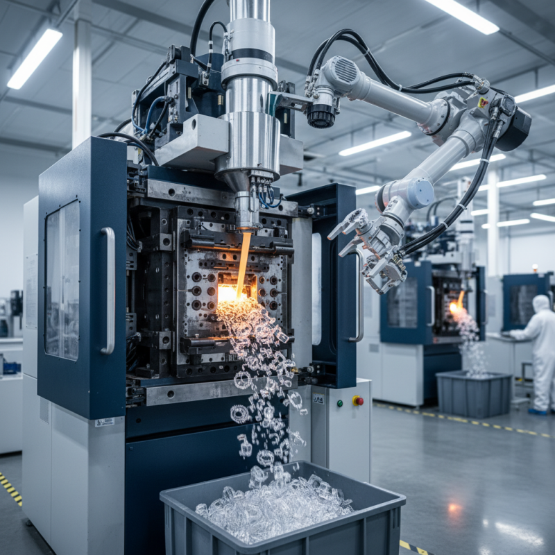 What is a plastic molding machine and how does it work?