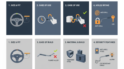 How to Choose the Best Steering Wheel Lock for Your Vehicle?