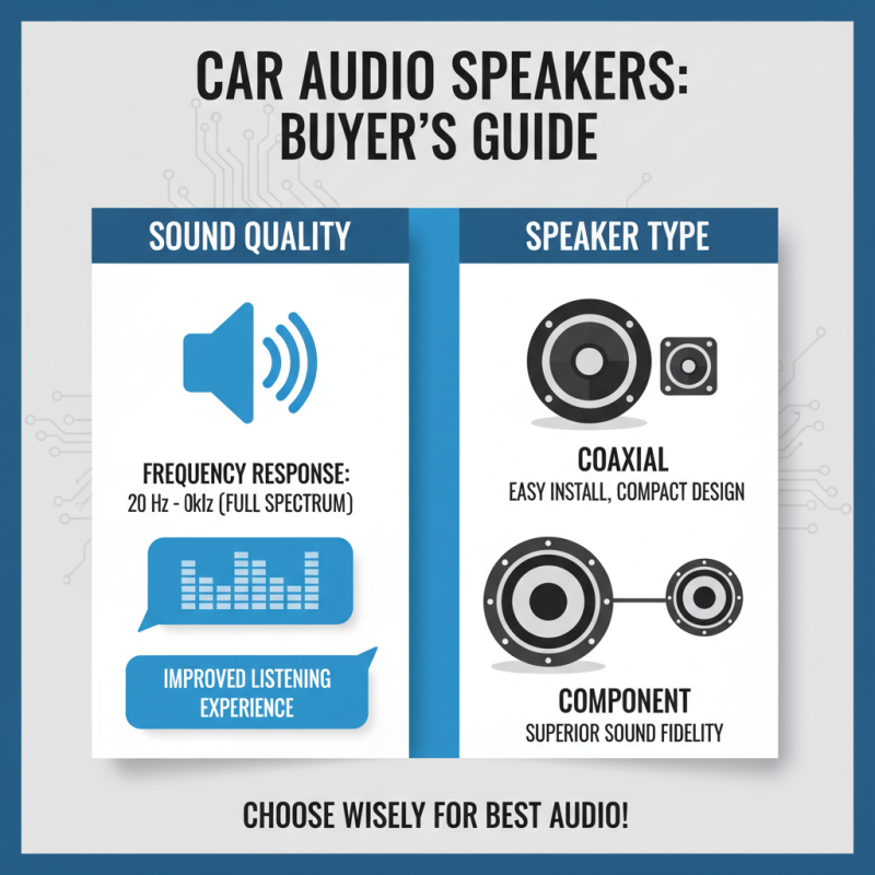 How to Choose the Best Car Audio Speakers for Your Vehicle?