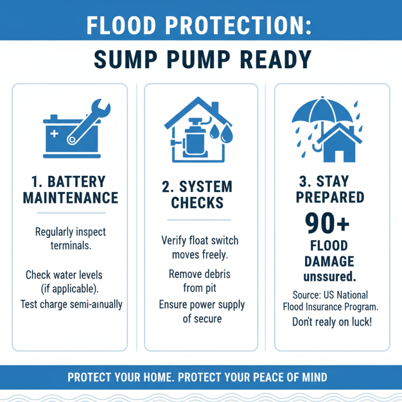 How to Back Up Your Sump Pump Battery Easily and Effectively?