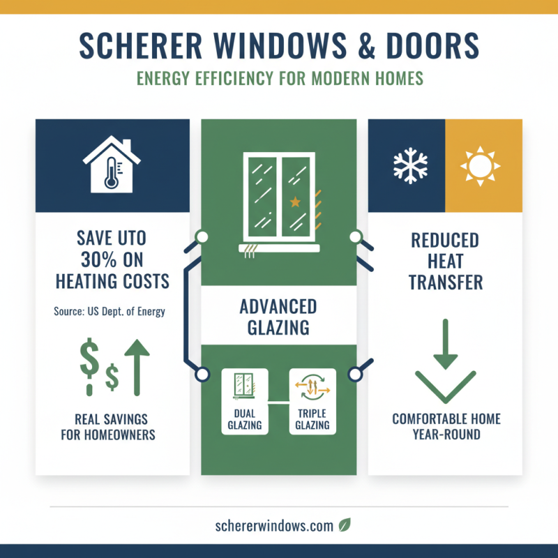 What are Scherer Windows and Doors Features and Benefits?