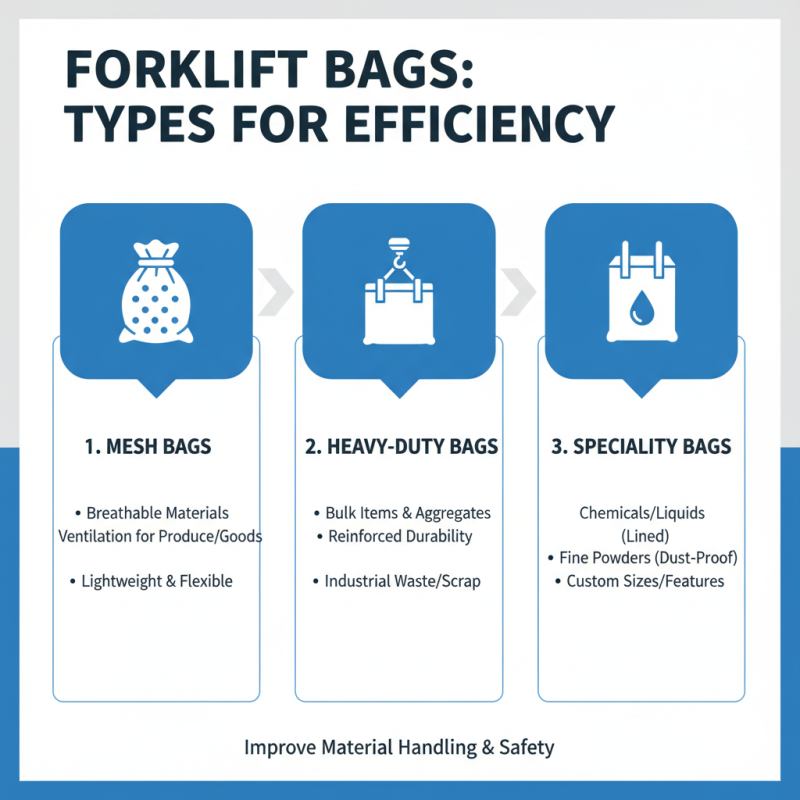 Essential Tips for Using Forklift Bags Effectively?