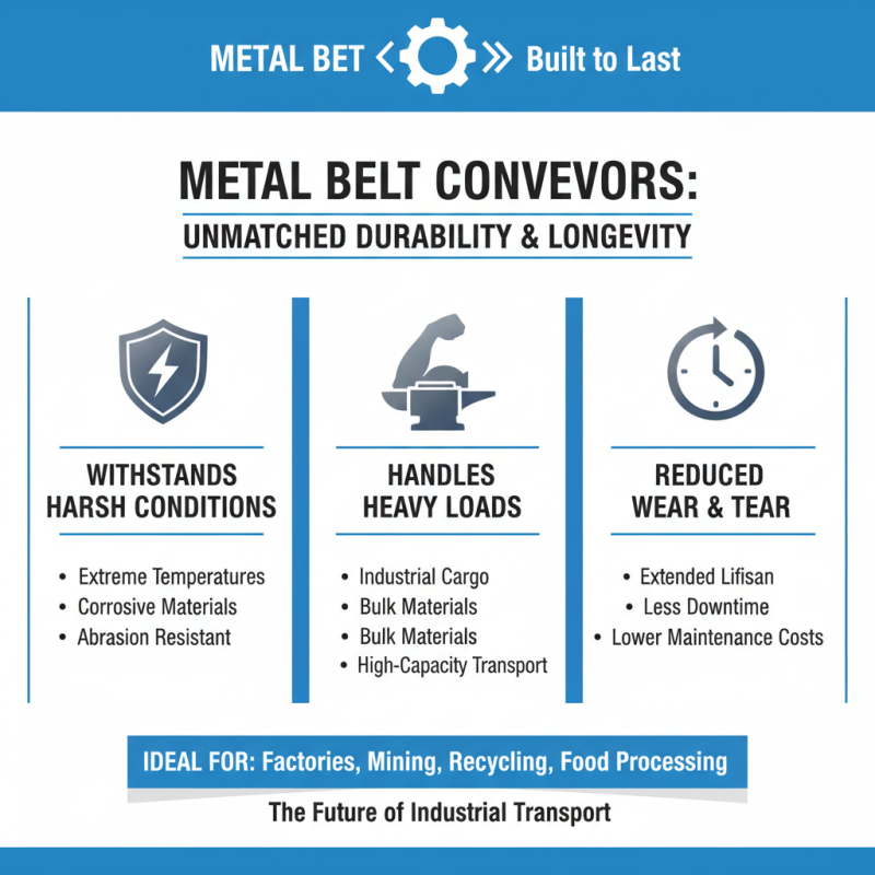 Top 10 Benefits of Using Metal Belt Conveyors in Modern Industries?