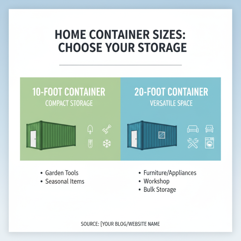 2026 Best Container Sizes for Homes What You Need to Know