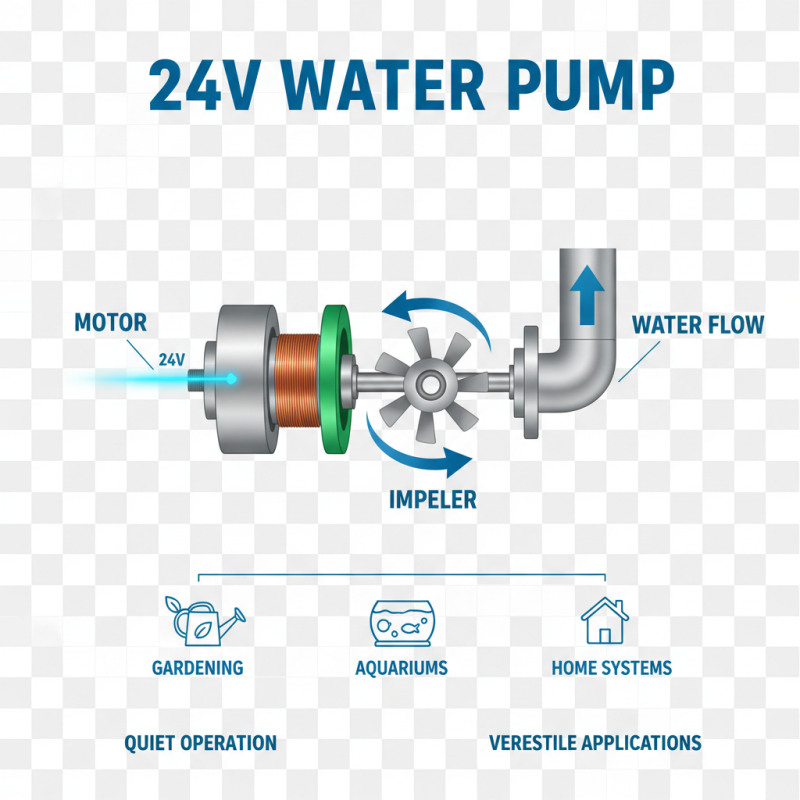 What is a 24v Water Pump and How Does It Work?
