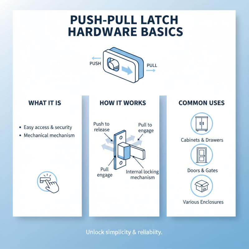 How to Choose the Right Push Pull Latch Hardware for Your Needs?