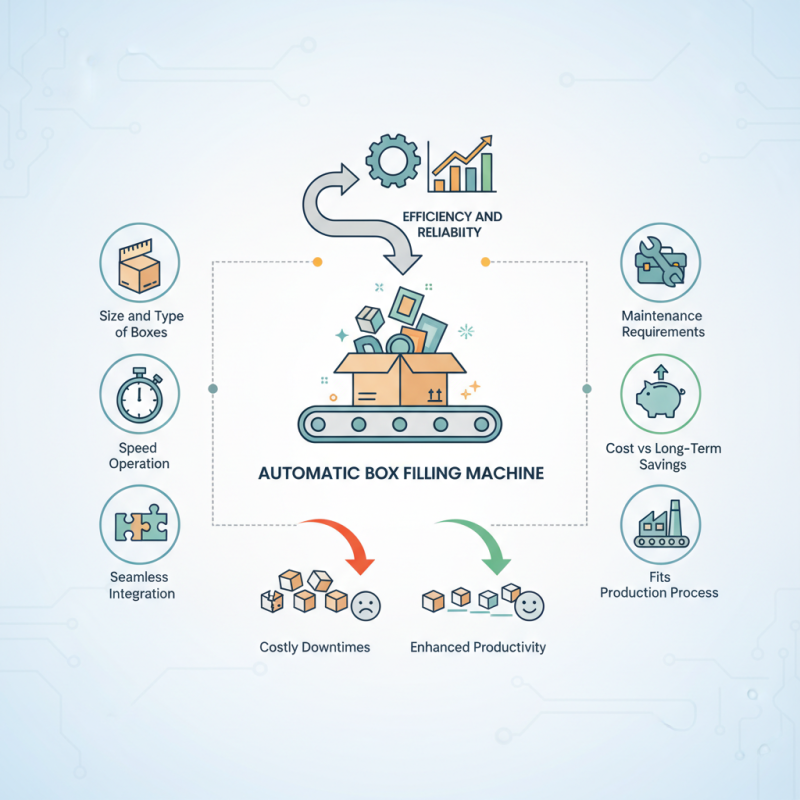 How to Choose the Right Automatic Box Filling Machine for Your Business?