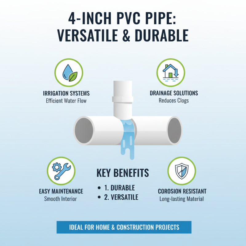 Top 10 Uses for 4 Inch PVC Pipe You Need to Know?