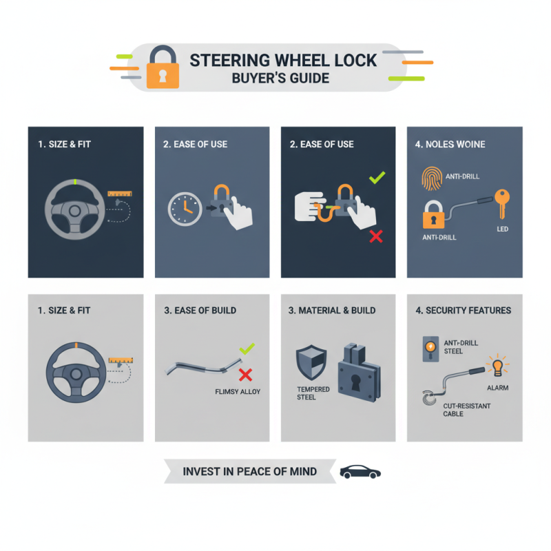 How to Choose the Best Steering Wheel Lock for Your Vehicle?