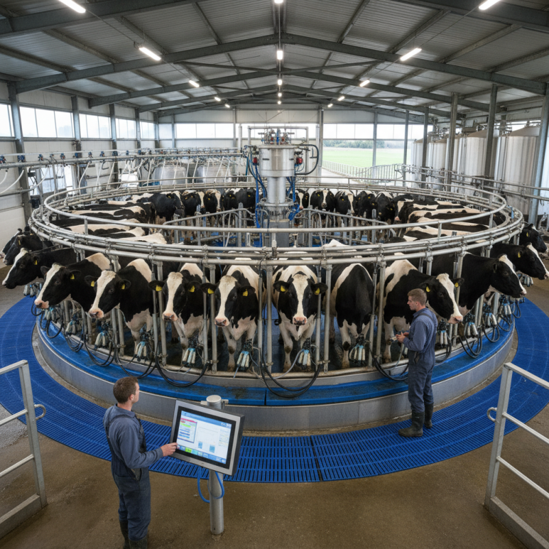 How to Choose the Right Milking Parlour Equipment for Your Dairy Farm?