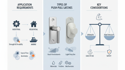 How to Choose the Right Push Pull Latch Hardware for Your Needs?