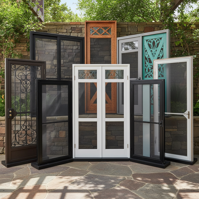 Top 10 Exterior Screen Doors for Home Protection and Style?