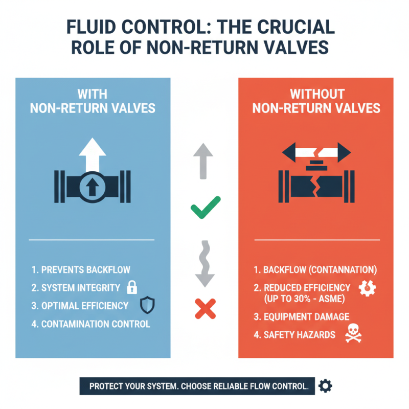 Why is a Non Return Valve Essential for Efficient Fluid Control?