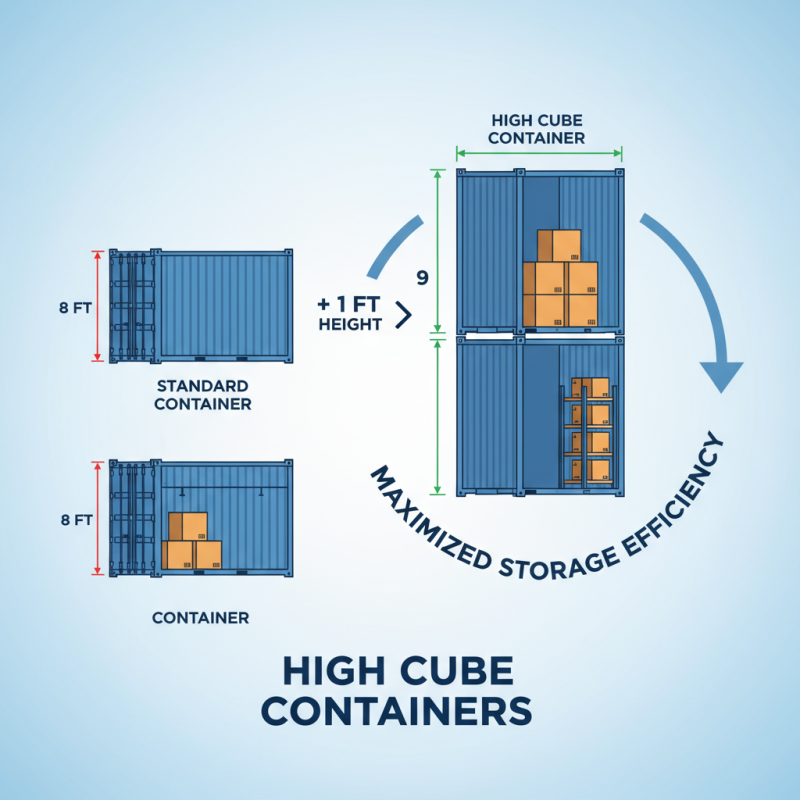 Top Benefits of Using a 40ft High Cube Container for Your Storage Needs?