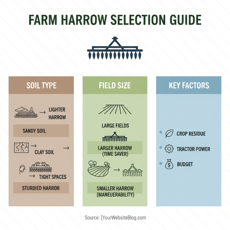 2026 How to Choose the Best Farm Harrow for Your Needs?
