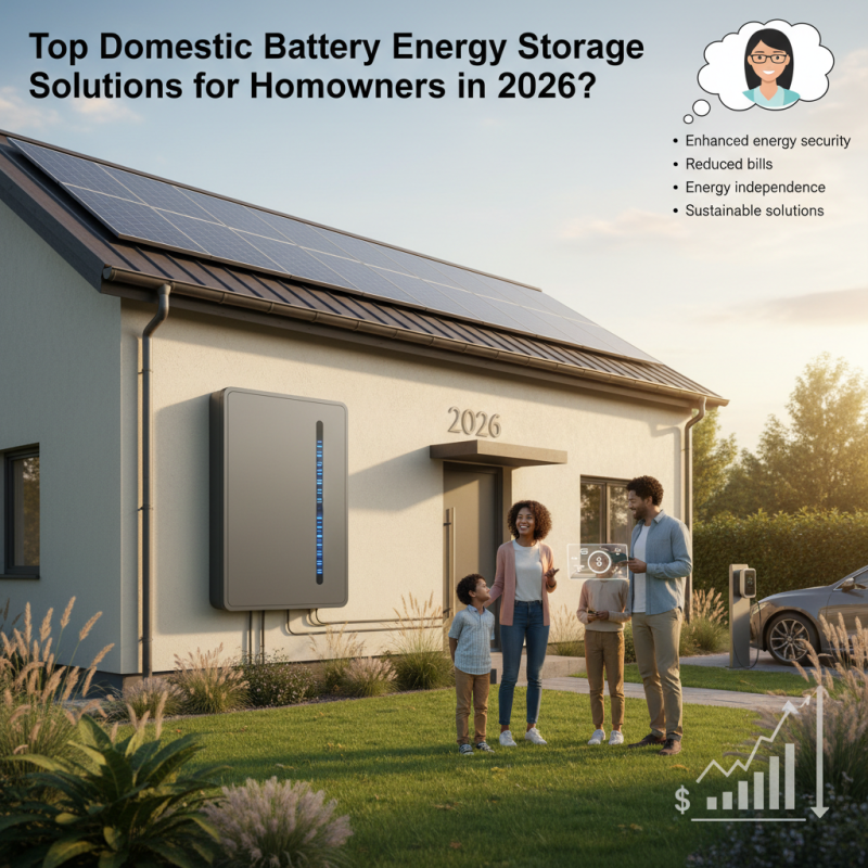 Top Domestic Battery Energy Storage Solutions for Homeowners in 2026?