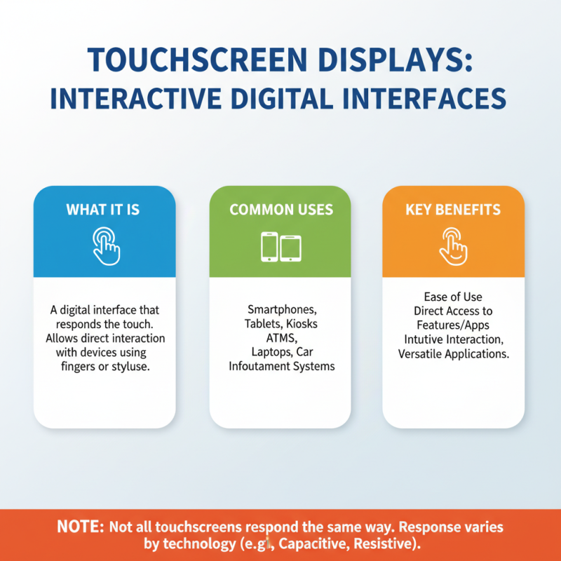What is a Touch Screen Display and How Does It Work?