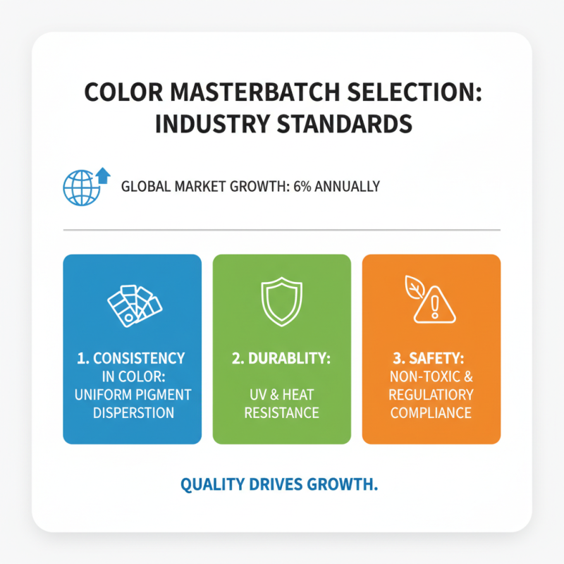 How to Choose the Right Color Masterbatch for Your Plastic Products?