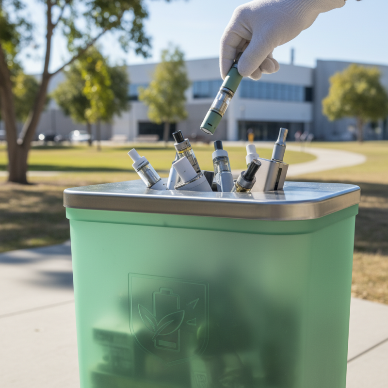 How to Safely Throw Away E Cigarettes and Dispose of Vaping Waste?