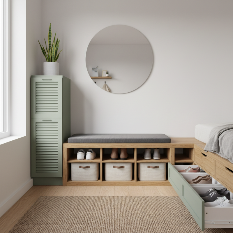 Top 10 Shoe Storage Ideas for Small Spaces?