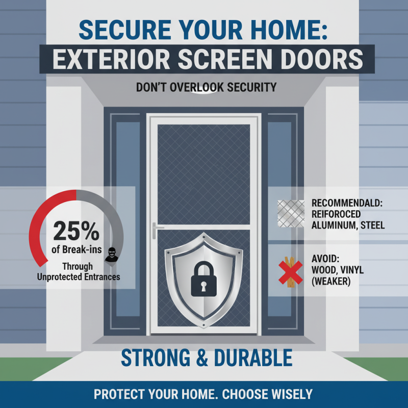 Top 10 Exterior Screen Doors for Home Protection and Style?