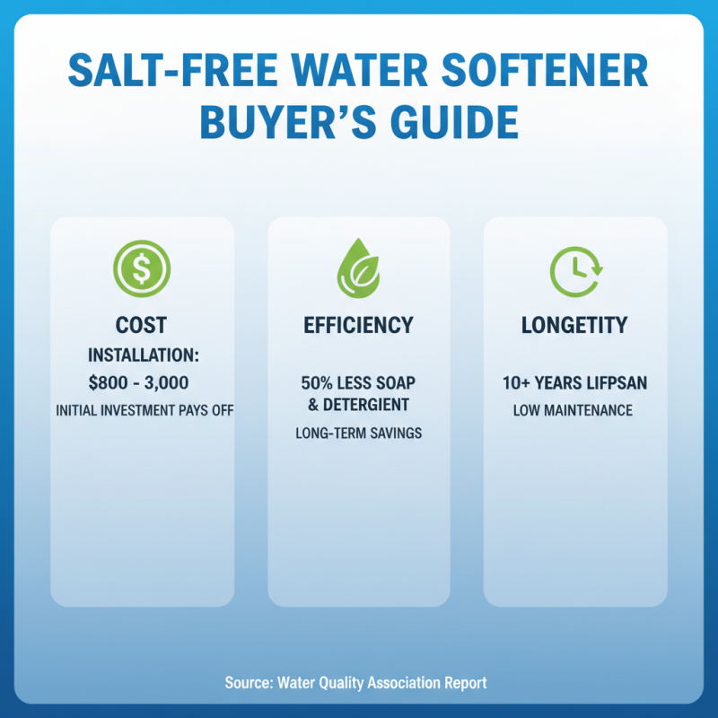 How to Choose the Best Salt Free Water Softener for Your Home?