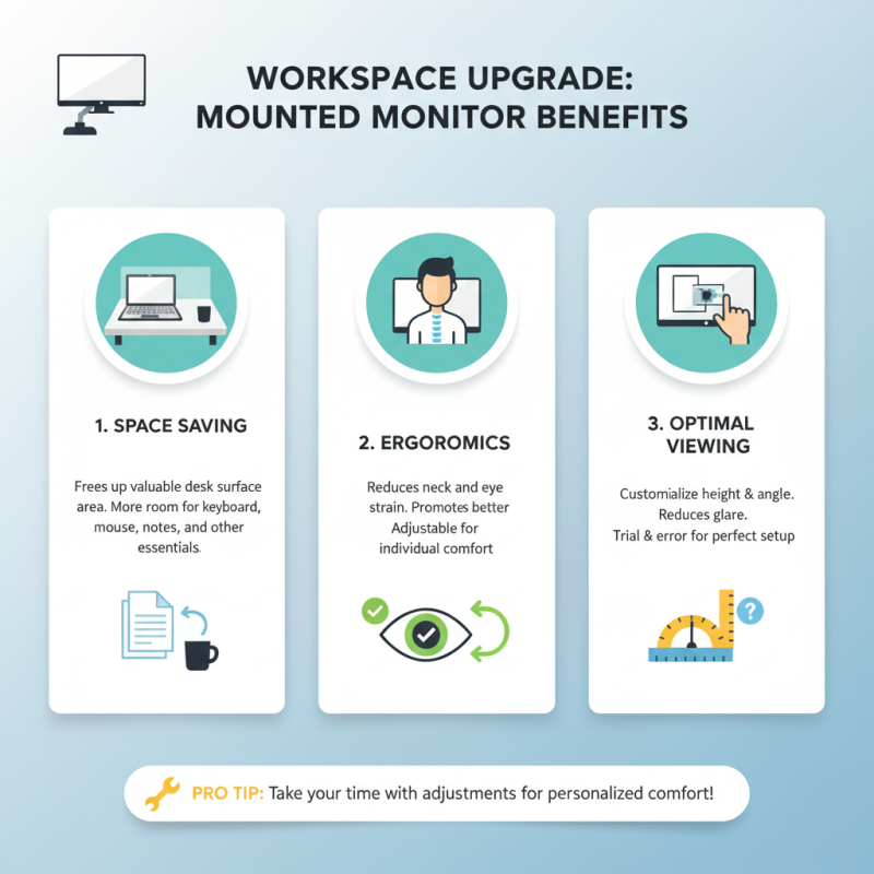 Why Use a Mounted Monitor for Your Workspace Setup?