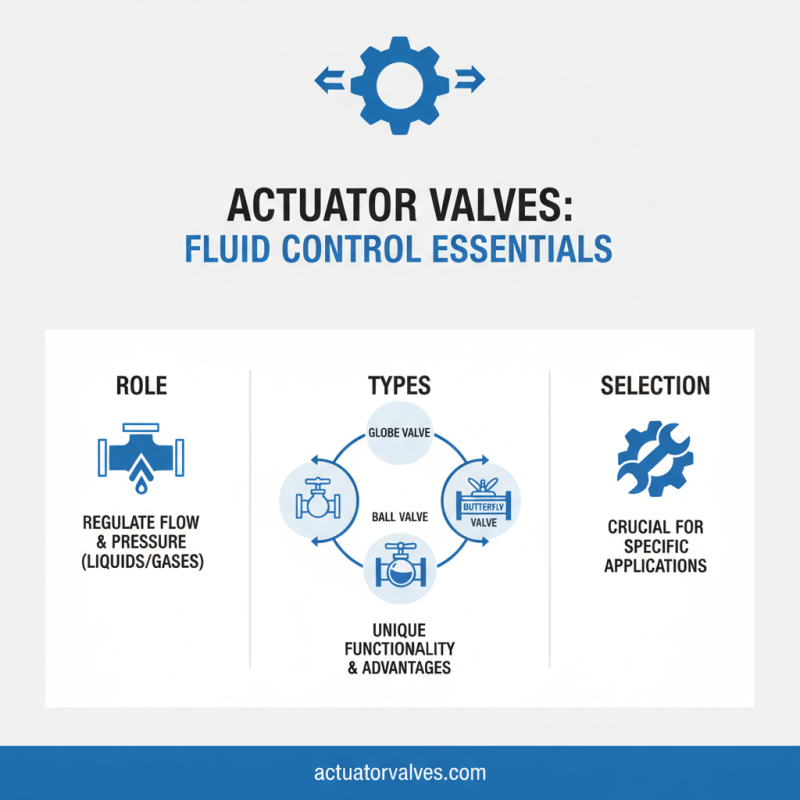 Top 5 Best Actuator Valves for Enhanced Control in Fluid Systems?