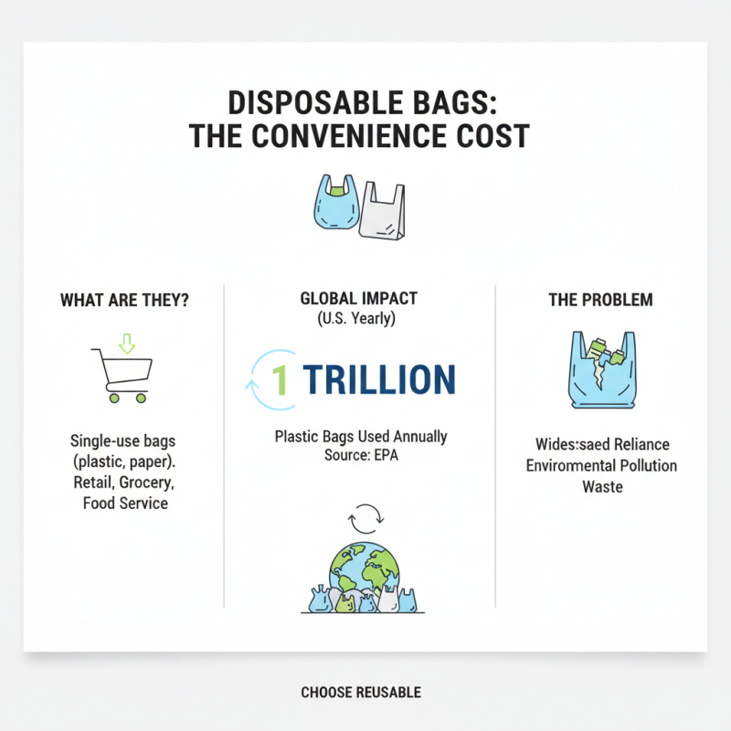 What is the Purpose of Disposable Bags and Their Environmental Impact?