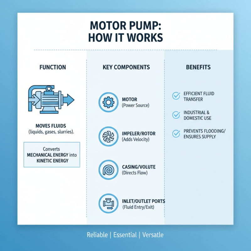 What is a Motor Pump and How Does it Work?