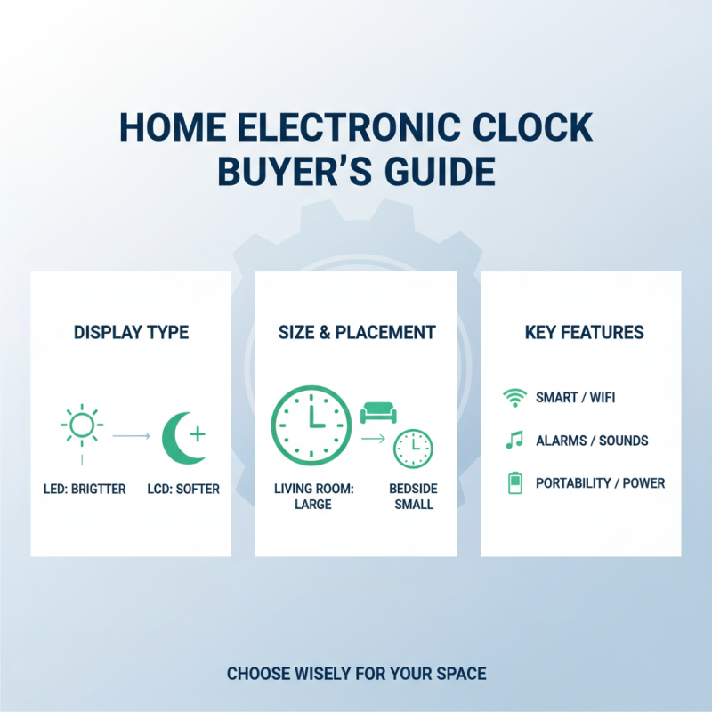 Essential Tips for Choosing the Right Electronic Clock?